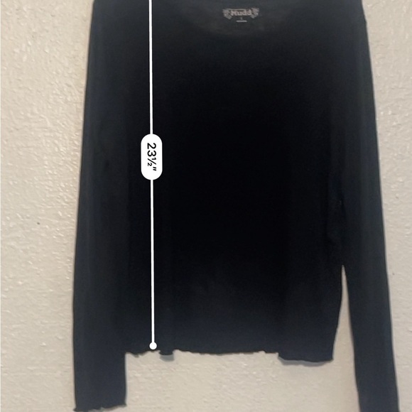 Mudd Black Long Sleeve Tee - Picture 8 of 8